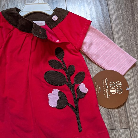 NWT Baby Girl (6M) - DWELL STUDIO Corduroy Dress Set - Picture 4 of 4